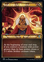 Baird, Argivian Recruiter [Showcase Foil]