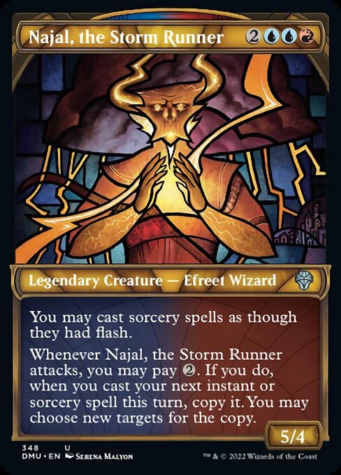 Najal, the Storm Runner [Showcase Foil]