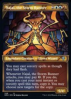 Najal, the Storm Runner [Showcase Foil]