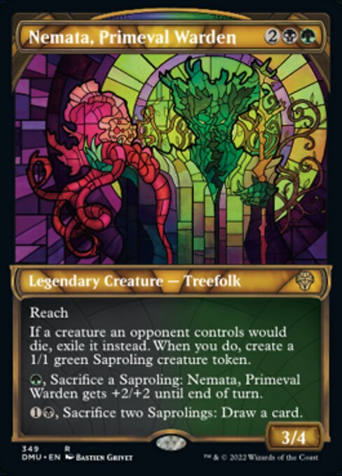 Nemata, Primeval Warden [Showcase Foil]