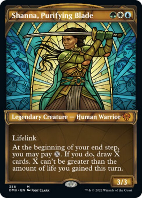 Shanna, Purifying Blade [Showcase Foil]