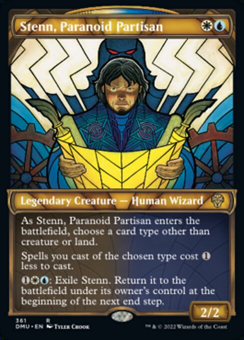 Stenn, Paranoid Partisan [Showcase Foil]