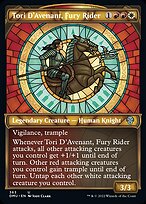 Tori D'Avenant, Fury Rider [Showcase Foil]