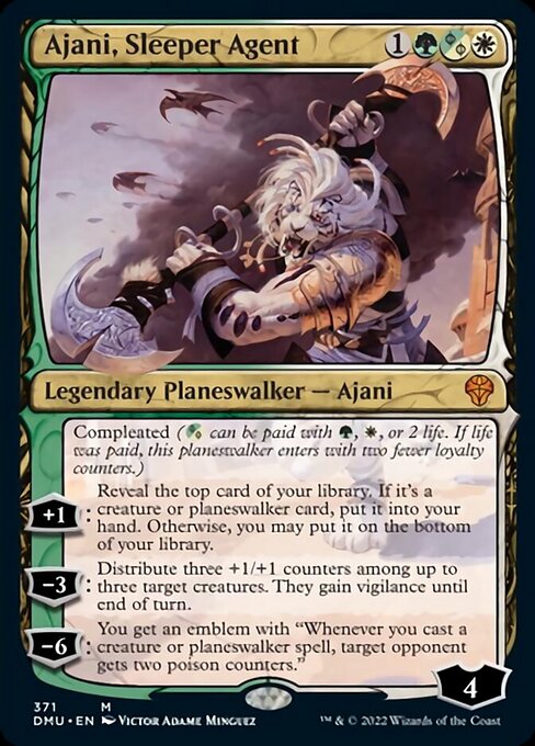 Ajani, Sleeper Agent [Showcase]