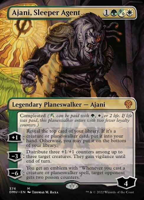 Ajani, Sleeper Agent [Borderless]