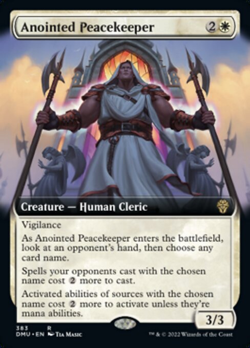 Anointed Peacekeeper [Extended Artwork Foil]