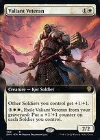 Valiant Veteran [Extended Artwork]