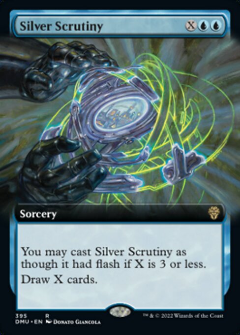 Silver Scrutiny [Extended Artwork Foil]