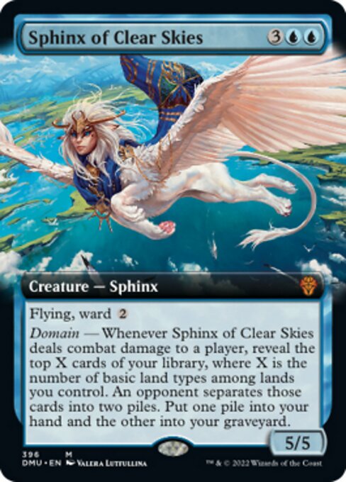 Sphinx of Clear Skies [Extended Artwork Foil]