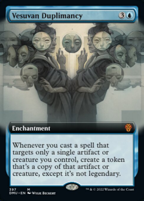Vesuvan Duplimancy [Extended Artwork Foil]
