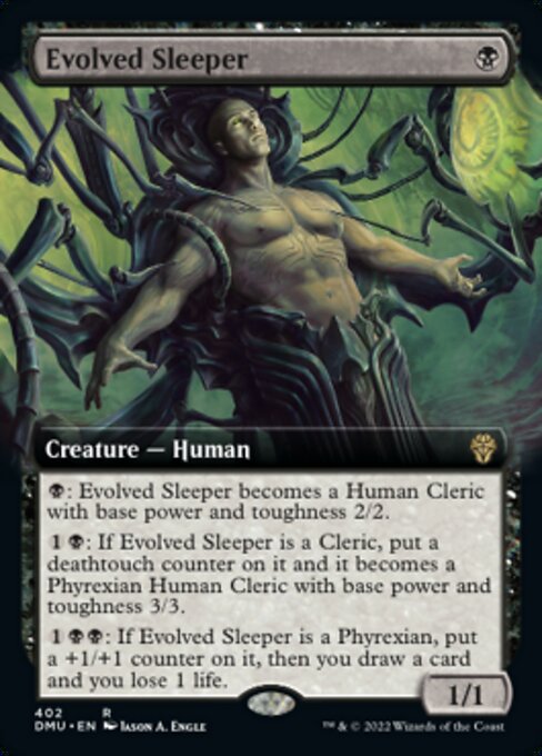 Evolved Sleeper [Extended Artwork Foil]