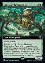 Llanowar Greenwidow [Extended Artwork]