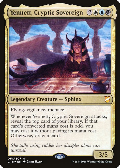 Yennett, Cryptic Sovereign [Foil]