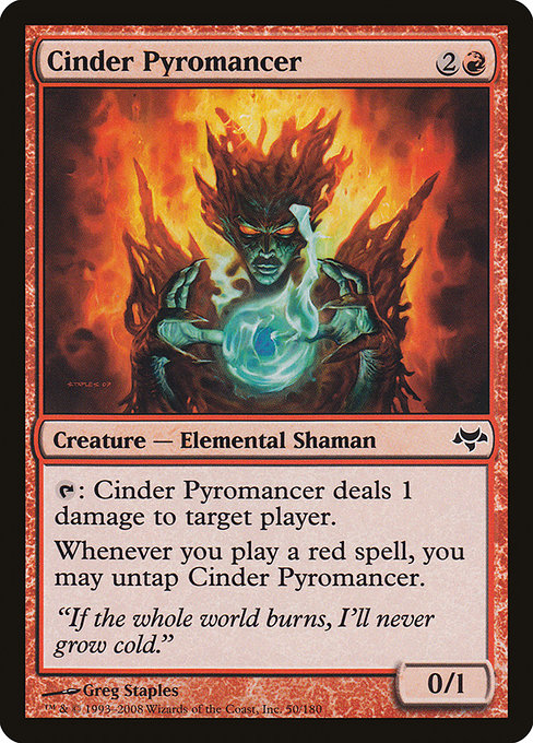 Cinder Pyromancer [Foil]