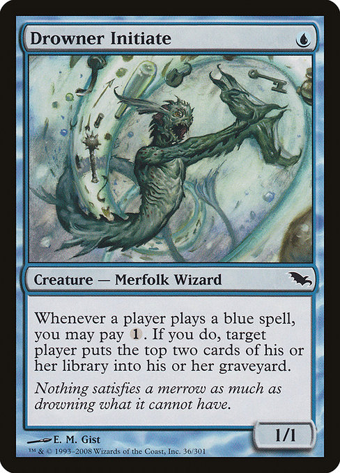 Drowner Initiate [Foil]