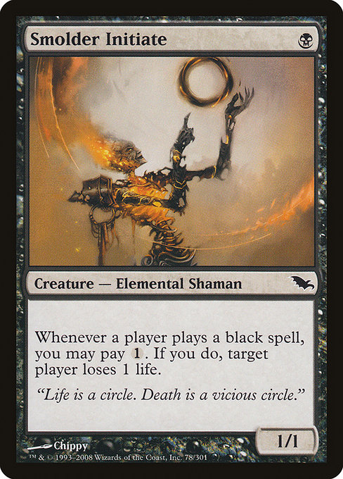Smolder Initiate [Foil]
