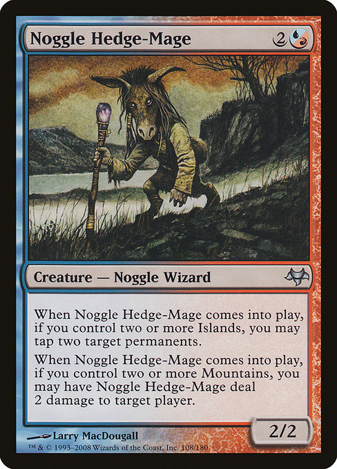 Noggle Hedge-Mage [Foil]