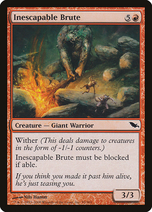 Inescapable Brute [Foil]