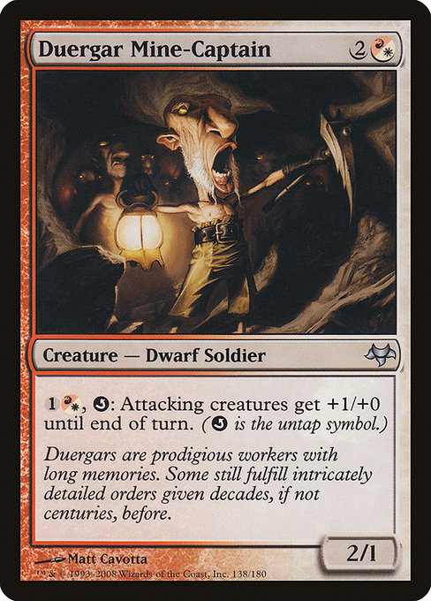 Duergar Mine-Captain [Foil]