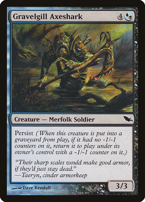 Gravelgill Axeshark [Foil]