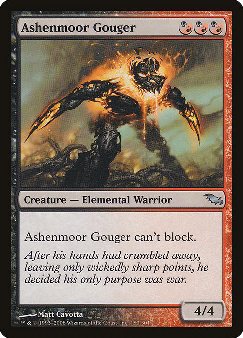 Ashenmoor Gouger [Foil]