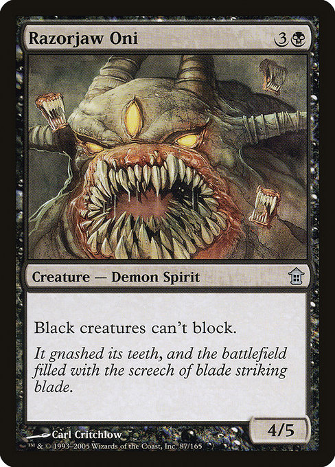 Razorjaw Oni [Foil]