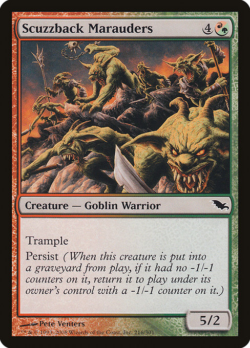 Scuzzback Marauders [Foil]