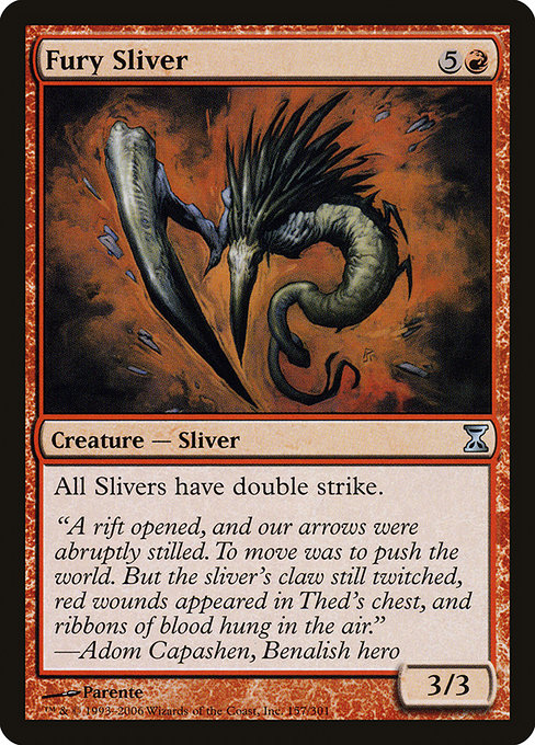 Fury Sliver [Foil]