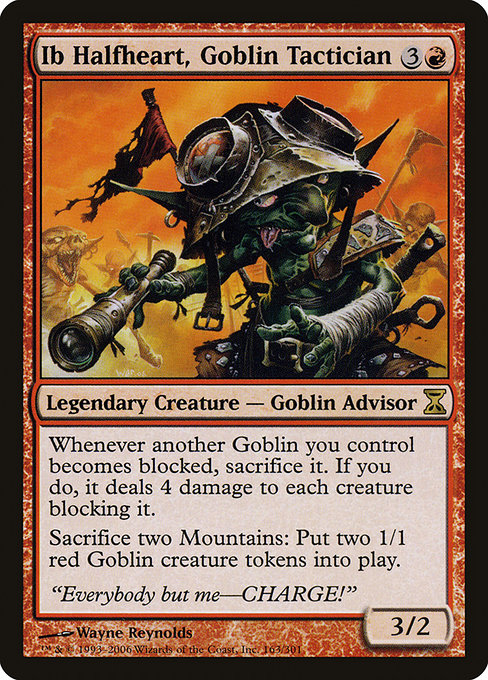 Ib Halfheart, Goblin Tactician [Foil]