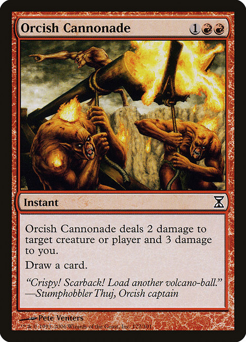 Orcish Cannonade [Foil]