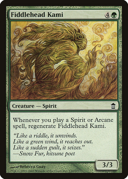 Fiddlehead Kami [Foil]