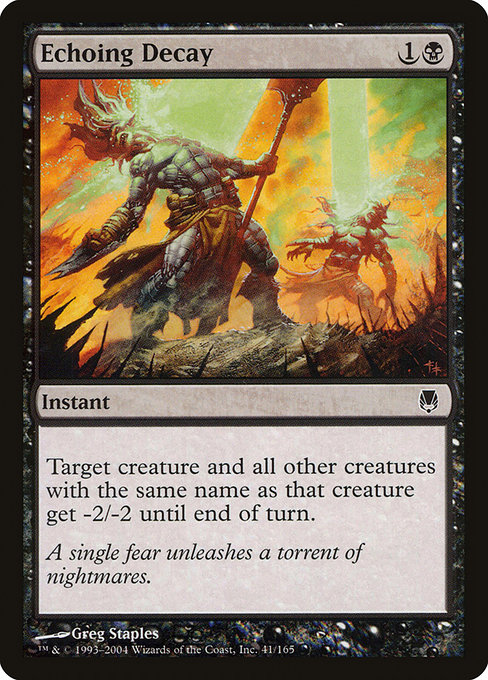 Echoing Decay [Foil]