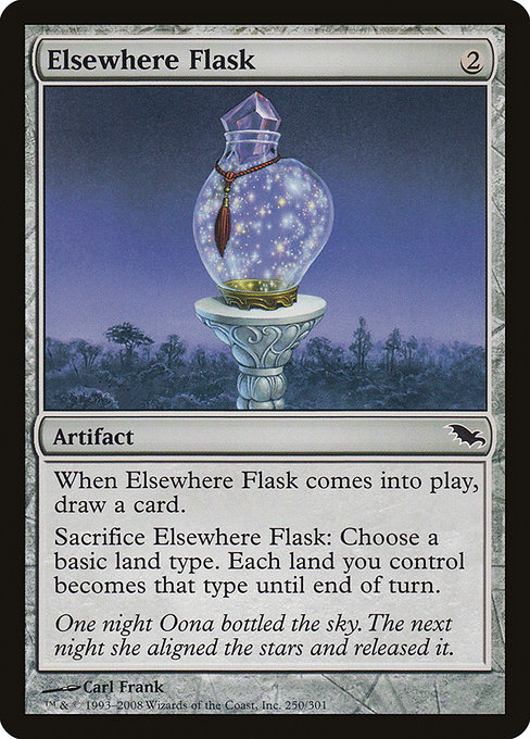 Elsewhere Flask [Foil]