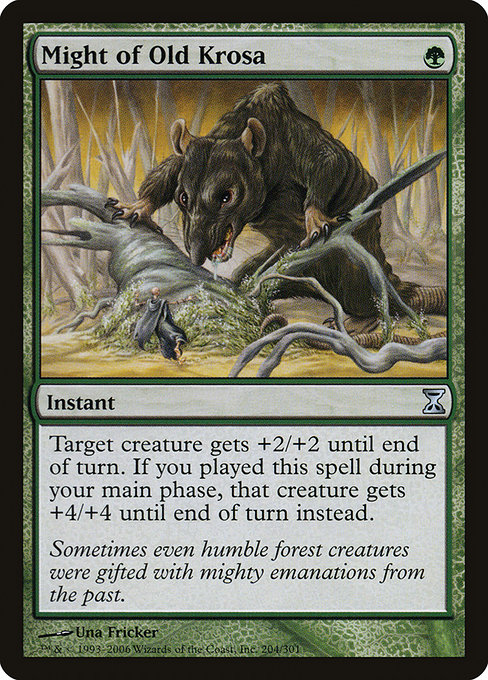Might of Old Krosa [Foil]