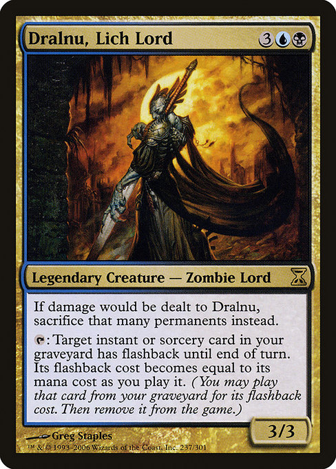 Dralnu, Lich Lord [Foil]