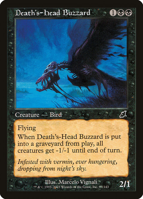 Death's-Head Buzzard [Foil]