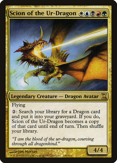 Scion of the Ur-Dragon [Foil]