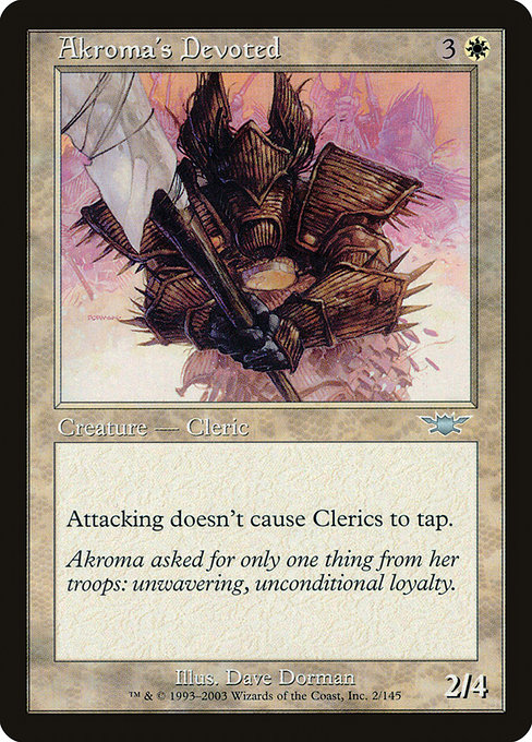 Akroma's Devoted [Foil]