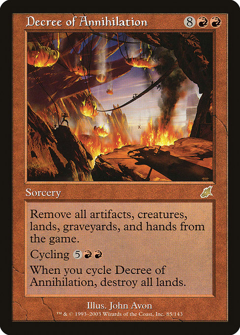 Decree of Annihilation [Foil]