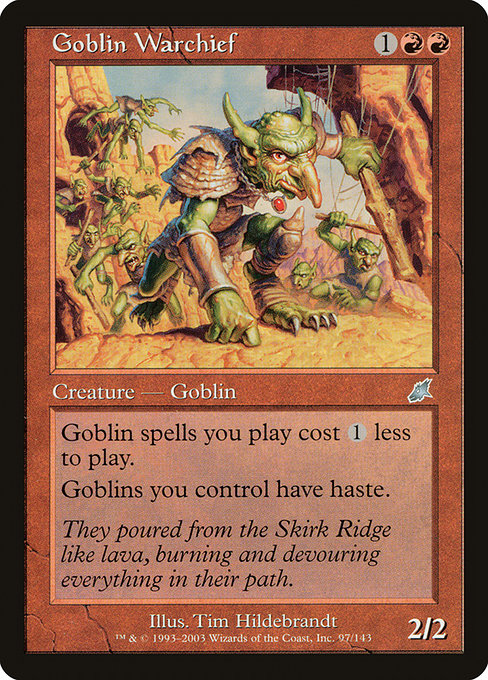 Goblin Warchief [Foil]