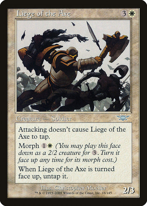 Liege of the Axe [Foil]