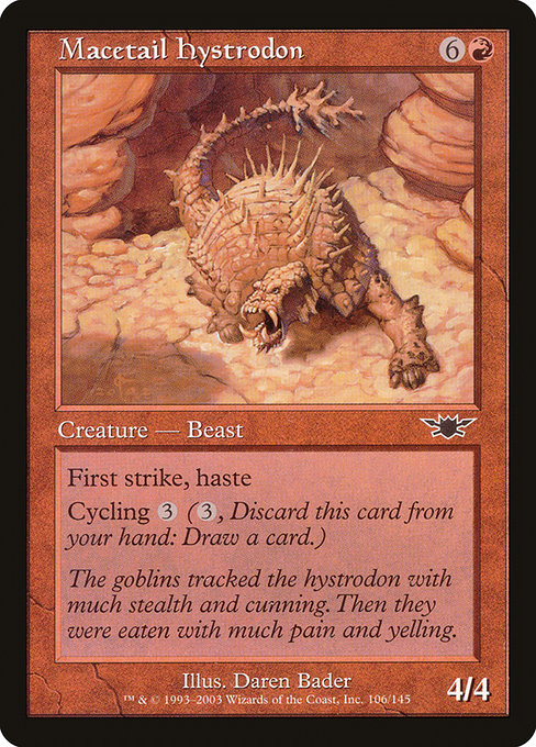 Macetail Hystrodon [Foil]
