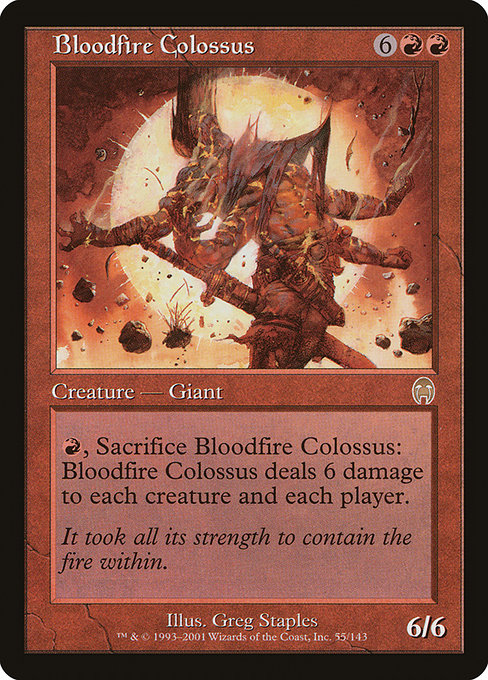 Bloodfire Colossus [Foil]
