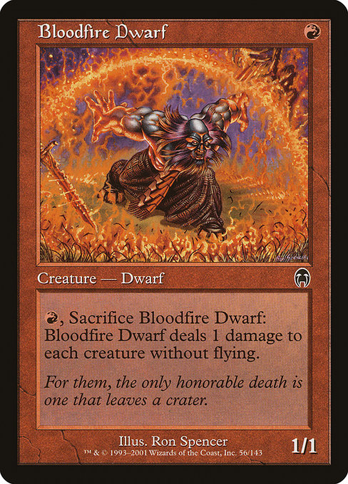Bloodfire Dwarf [Foil]