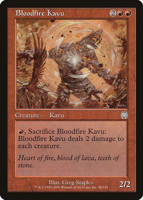 Bloodfire Kavu [EX]