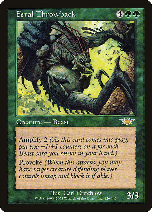Feral Throwback [Foil]