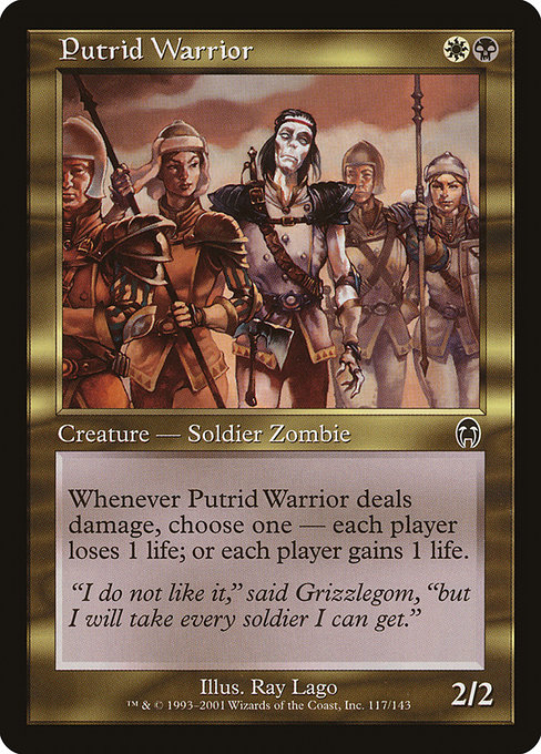 Putrid Warrior [Foil]