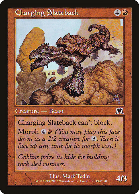 Charging Slateback [Foil]