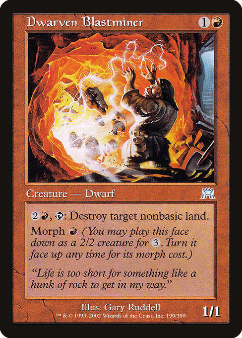 Dwarven Blastminer [Foil]