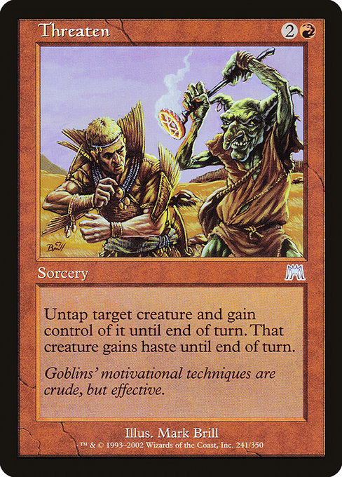Threaten [Foil]